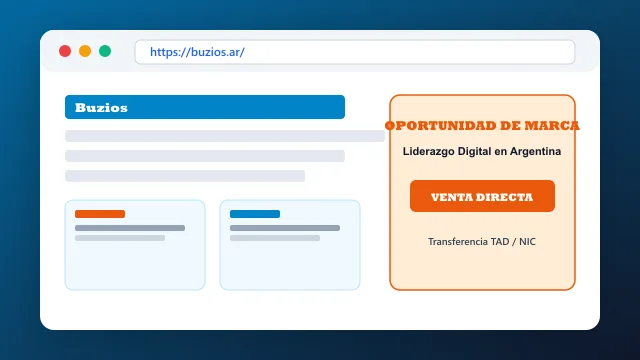 Modelo de aplicación comercial y proyectos digitales para buzios.ar
